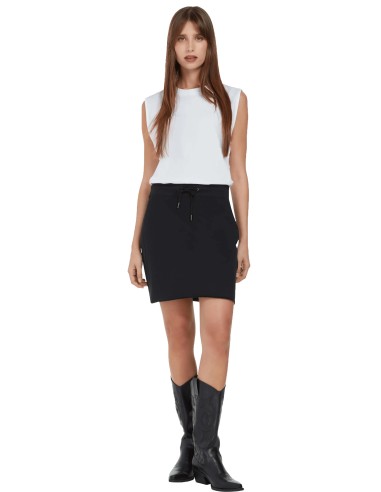 EPF-EP342-Women's Raw Hem Sweat Skirt